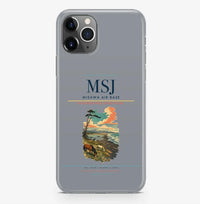 Thumbnail for Misawa Airport (MSJ) design on gray iPhone 16 Pro MagSafe case