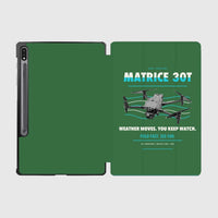 Thumbnail for DJI Matrice 30T design on green samsung tablet tablet case