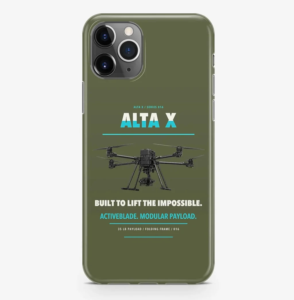 Freefly Alta X Case ProMax design on green army iphone case promax