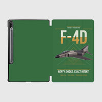 Thumbnail for F-4D Phantom II design on green samsung tablet tablet case