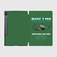 Thumbnail for DJI Mavic 3 Pro design on green samsung tablet tablet case