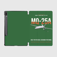 Thumbnail for MQ-25A STINGRAY design on green samsung tablet tablet case