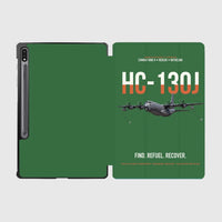 Thumbnail for HC-130J COMBAT KING II design on green samsung tablet tablet case