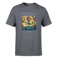 Thumbnail for VINTAGE G4394 - The Balloon Festival Dawn - Premium T-Shirt design on gray premium t shirt