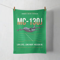 Thumbnail for MC-130J COMMANDO II design on green towel