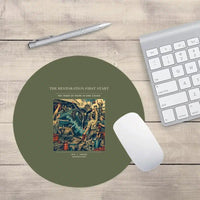 Thumbnail for VINTAGE G4455 - The Restoration First Start - Designed Mouse Pads design on greenarmy round