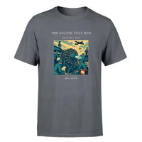 Thumbnail for VINTAGE G4520 - The Engine Test Bed - Premium T-Shirt design on gray premium t shirt