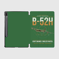 Thumbnail for B-52H Stratofortress design on green samsung tablet tablet case