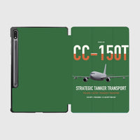 Thumbnail for Airbus CC-150T Polaris design on green samsung tablet tablet case