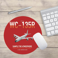 Thumbnail for WC-135R Constant Phoenix design on red round mouse pad
