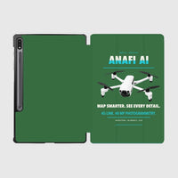 Thumbnail for Parrot ANAFI Ai design on green samsung tablet tablet case