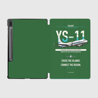 Thumbnail for NAMC YS-11A design on green samsung tablet tablet case