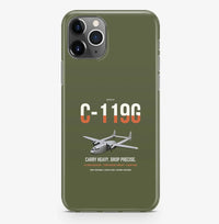 Thumbnail for C-119G Flying Boxcar design on green army magsafe iphone case, for iPhone Pro Max