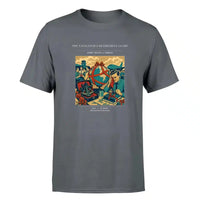 Thumbnail for VINTAGE G4435 - The Navigator's Retirement Globe - Premium T-Shirt design on gray premium t shirt