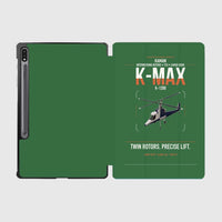 Thumbnail for Kaman K-1200 K-MAX design on green samsung tablet tablet case