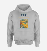 Thumbnail for Camilo Daza International Airport (CUC) design on light gray hoodie single-side print
