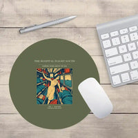 Thumbnail for VINTAGE G4515 - The Hospital Flight South - Designed Mouse Pads design on greenarmy round