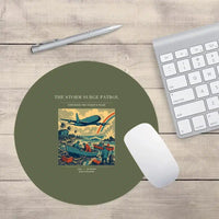 Thumbnail for VINTAGE G4367 - The Storm Surge Patrol - Designed Mouse Pads design on greenarmy round