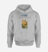 Thumbnail for Oradea International Airport (OMR) design on light gray hoodie single-side print