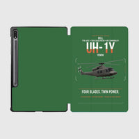 Thumbnail for Bell UH-1Y Venom design on green samsung tablet tablet case
