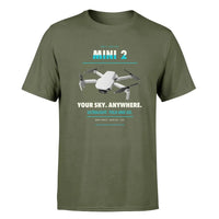 Thumbnail for DJI Mini 2 design on green army single side
