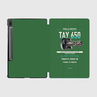 Thumbnail for TAY 650 design on green samsung tablet tablet case
