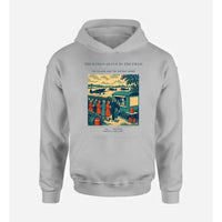 Thumbnail for VINTAGE G4522 - The Ration Queue By The Field - Premium Hoodie design on lightgray premium