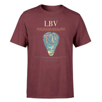 Thumbnail for Leon-Mba International Airport (LBV) T-Shirt single-side front print in Dark Red | leon-mba-international-airport-lbv-double-side-t-shirt
