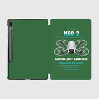 Thumbnail for DJI Neo 2 design on green samsung tablet tablet case