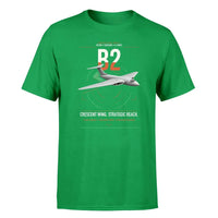 Thumbnail for Handley Page Victor B2 design on green t-shirt, single-side print