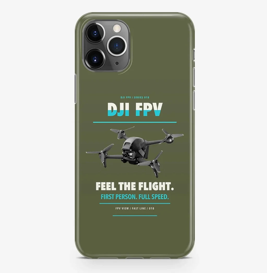 DJI FPV Case ProMax design on green army iphone case promax
