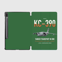 Thumbnail for Embraer KC-390 Millennium design on green samsung tablet tablet case