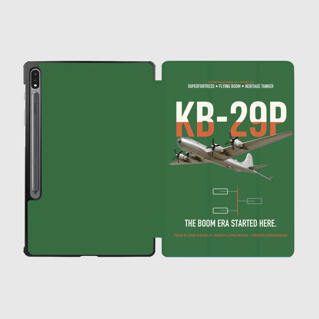 KB-29P SUPERFORTRESS design on green samsung tablet tablet case