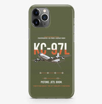 Thumbnail for KC-97L STRATOFREIGHTER design on green army magsafe iphone case, for iPhone Pro Max