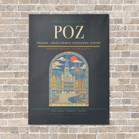Thumbnail for Poznan - awica Henryk Wieniawski Airport POZ - Canvas No Frame - Gray