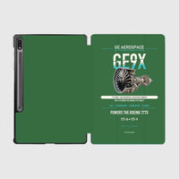Thumbnail for GE9X design on green samsung tablet tablet case