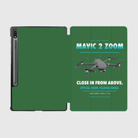 Thumbnail for DJI Mavic 2 Zoom design on green samsung tablet tablet case