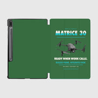 Thumbnail for DJI Matrice 30 design on green samsung tablet tablet case