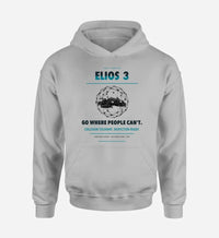 Thumbnail for Flyability Elios 3 design on light gray hoodie single side