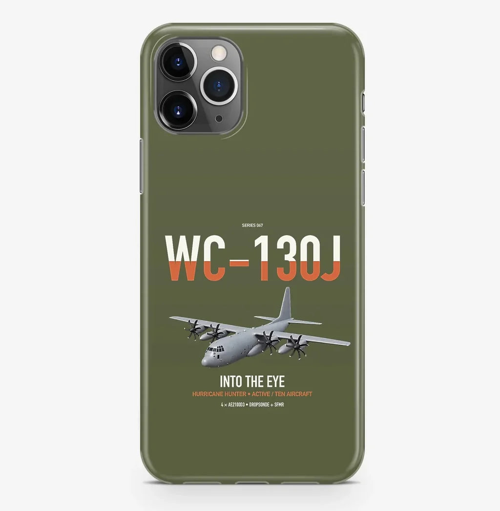 WC-130J Hurricane Hunter design on green army magsafe iphone case, for iPhone Pro Max