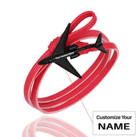 Thumbnail for Customisable Leather Rope Bracelet - view 9