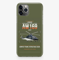 Thumbnail for Leonardo AW169 design on green army magsafe iphone case, for iPhone Pro Max