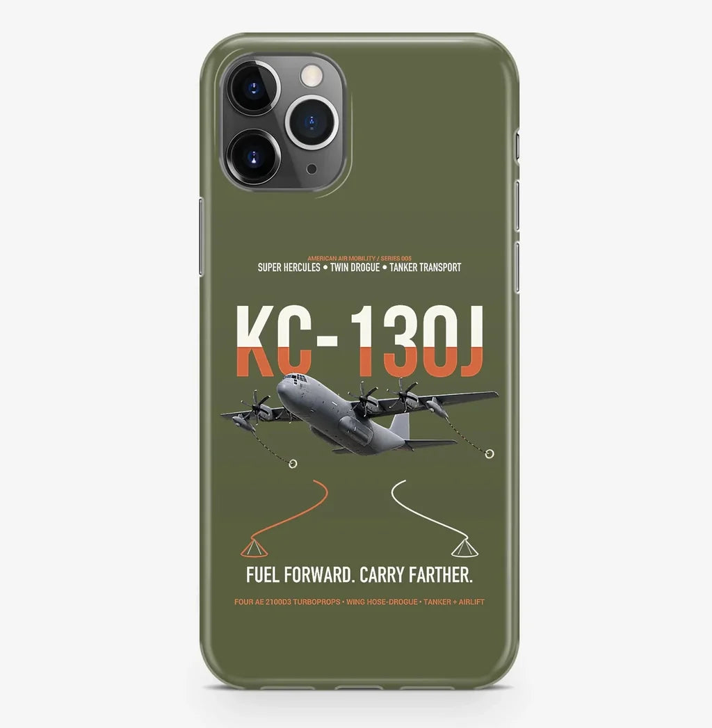 KC-130J SUPER HERCULES design on green army magsafe iphone case, for iPhone Pro Max