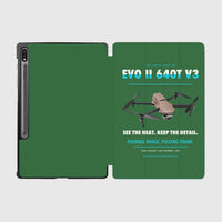 Thumbnail for Autel EVO II Dual 640T V3 design on green samsung tablet tablet case