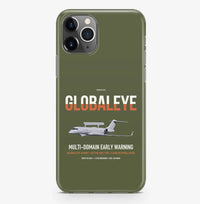 Thumbnail for Saab GlobalEye design on green army magsafe iphone case, for iPhone Pro Max
