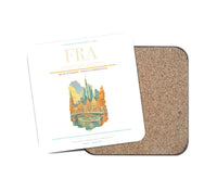 Thumbnail for Frankfurt Airport FRA Coaster 1-Piece - White