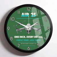 Thumbnail for DJI Air 2S design on green framed wall clock