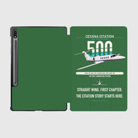 Thumbnail for Cessna Citation 500 - Citation I design on green samsung tablet tablet case