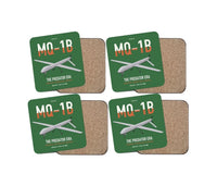 Thumbnail for MQ-1B Predator design on green 4 pieces set coaster
