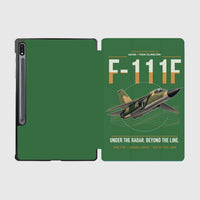 Thumbnail for F-111F Aardvark design on green samsung tablet tablet case